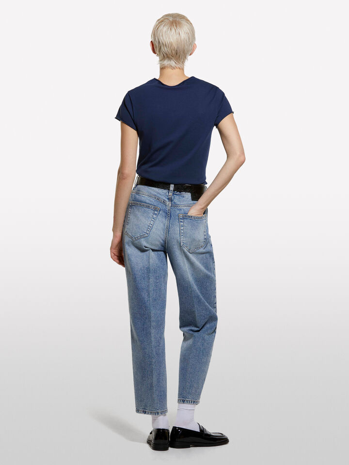 Light Style 69 mom fit jeans - women's mom fit & boyfriend jeans - Light Blue | Sisley image number 2